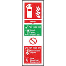 Signs Fire Extinguisher Water - Orbit - Fire Protection - Lapwing UK