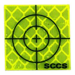 SCCS Yellow Retro Targets - Pack 100